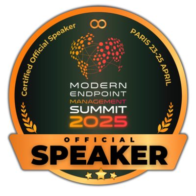 Modern Endpoint Management SUMMIT 2025 Speaker